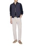 Figure View - Click To Enlarge - BRUNELLO CUCINELLI - Full Zip Stand Collar Vest
