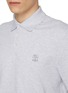  - BRUNELLO CUCINELLI - Logo Cotton Pique Polo Shirt