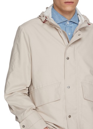  - BRUNELLO CUCINELLI - Hooded Parka Coat
