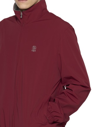  - BRUNELLO CUCINELLI - Reversible Full Zip Stand Collar Jacket