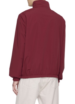Back View - Click To Enlarge - BRUNELLO CUCINELLI - Reversible Full Zip Stand Collar Jacket
