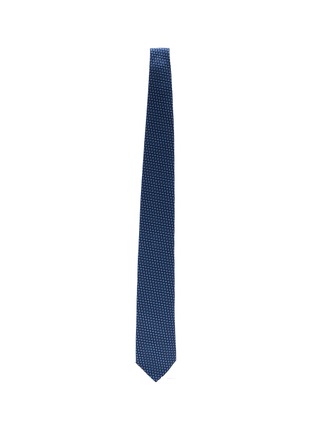 Figure View - Click To Enlarge - BRUNELLO CUCINELLI - Jacquard Silk Tie