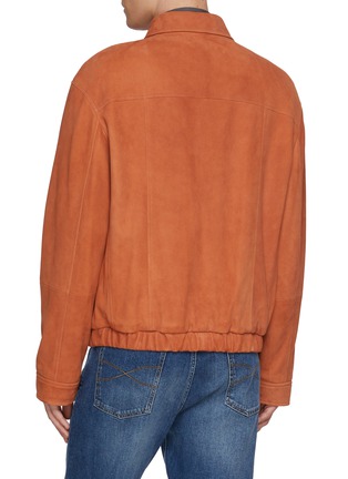 Back View - Click To Enlarge - BRUNELLO CUCINELLI - Zip Up Shirt Jacket