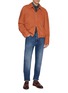Figure View - Click To Enlarge - BRUNELLO CUCINELLI - Zip Up Shirt Jacket