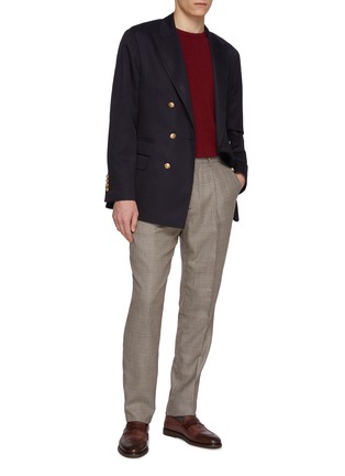 Figure View - Click To Enlarge - BRUNELLO CUCINELLI - Double Breasted Blazer