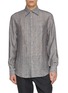 BRUNELLO CUCINELLI Button Down Cotton Linen Hemp Shirt