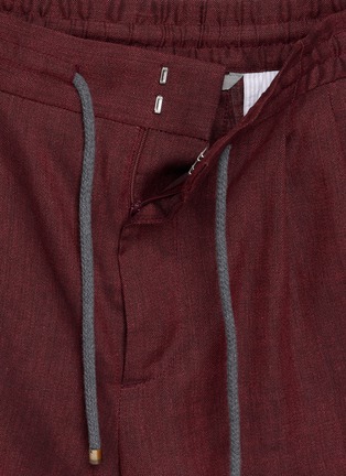  - BRUNELLO CUCINELLI - Elasticated Drawstring Bermuda Pants