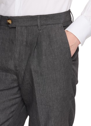  - BRUNELLO CUCINELLI - Leisure Fit Pleated Front Pants