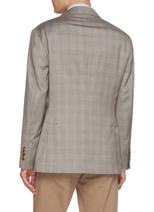 Back View - Click To Enlarge - BRUNELLO CUCINELLI - Single Breasted Wool Blazer