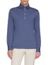 BRUNELLO CUCINELLI Long Sleeve Cotton Polo Shirt