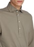  - BRUNELLO CUCINELLI - Long Sleeve Cotton Polo Shirt