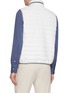 Back View - Click To Enlarge - BRUNELLO CUCINELLI - Zip Up Padded Vest