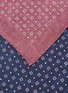 Detail View - Click To Enlarge - BRUNELLO CUCINELLI - Pattern Silk Pocket Square