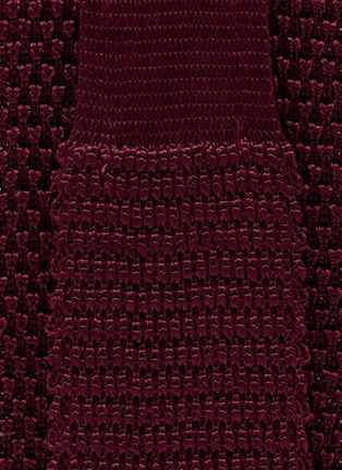 Detail View - Click To Enlarge - BRUNELLO CUCINELLI - Silk Knit Tie