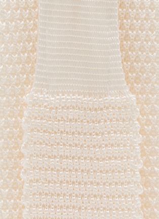 Detail View - Click To Enlarge - BRUNELLO CUCINELLI - Silk Knit Tie