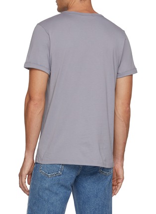 Back View - Click To Enlarge - MAISON LABICHE - The Poitou Sun Mountain Cotton T-Shirt