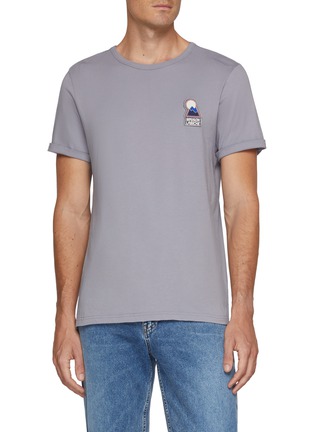 Main View - Click To Enlarge - MAISON LABICHE - The Poitou Sun Mountain Cotton T-Shirt