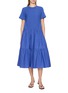 MERLETTE Cotton Tiered Dress