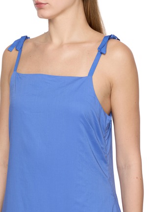  - MERLETTE - Hand Smocked Cotton Tiered Dress