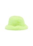 FJOLLA Faux Fur Bucket Hat — Safety Yellow