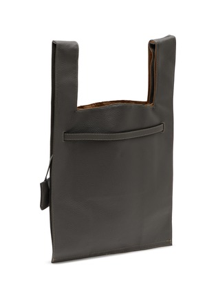 Detail View - Click To Enlarge - BEAUTIFUL PEOPLE - Large Market Shrink Leather Bag