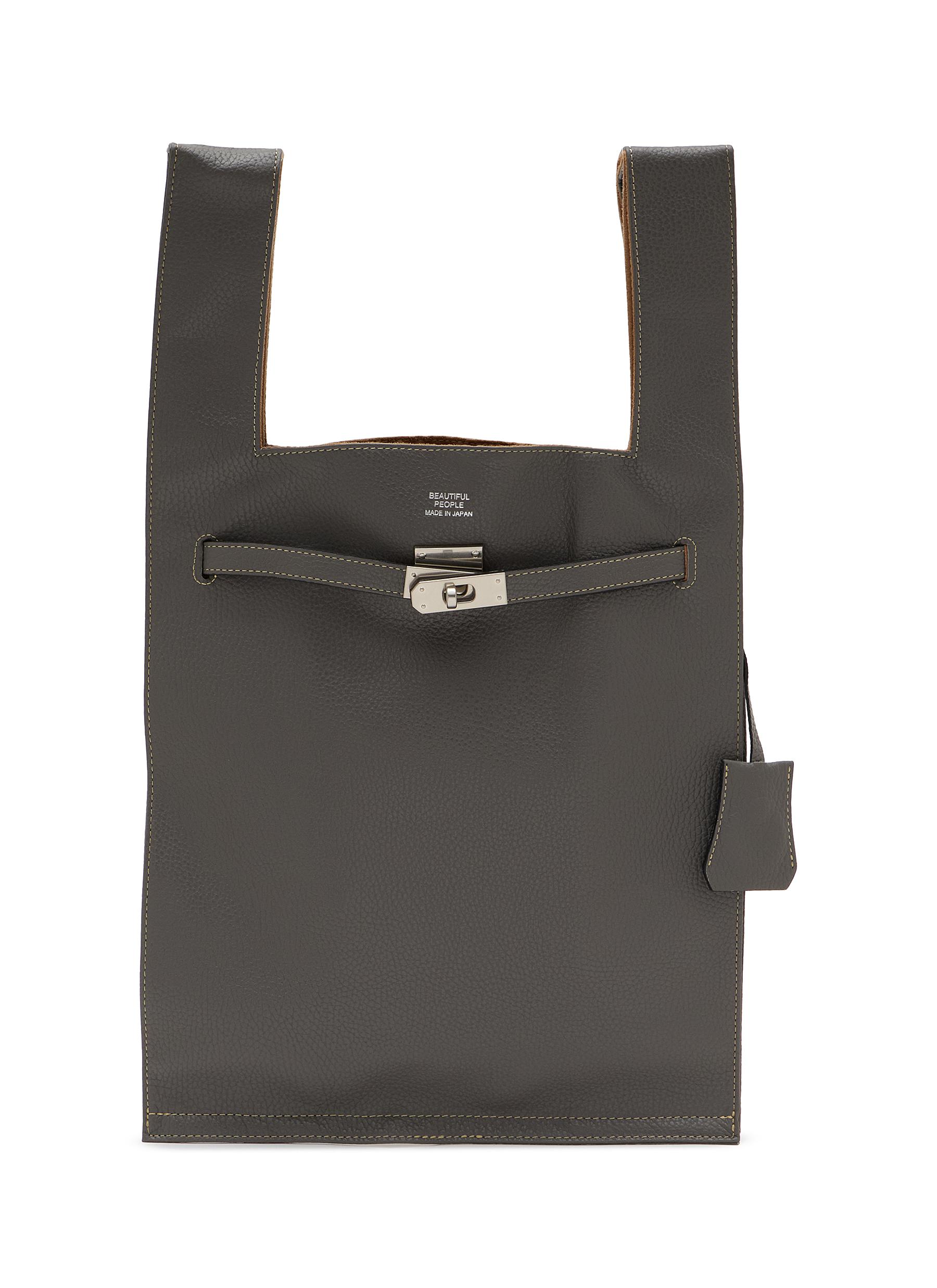 BEAUTIFUL PEOPLE | Large Market Shrink Leather Bag | Women | Lane