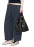 Figure View - Click To Enlarge - BEAUTIFUL PEOPLE - Large Market Shrink Leather Bag