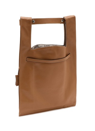 Detail View - Click To Enlarge - BEAUTIFUL PEOPLE - Extra Large Market Shrink Leather Bag