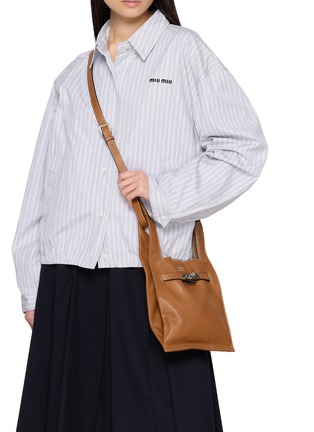 Figure View - Click To Enlarge - BEAUTIFUL PEOPLE - Large Leather Crossbody Bag