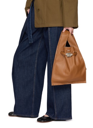 Figure View - Click To Enlarge - BEAUTIFUL PEOPLE - Large Market Shrink Leather Bag
