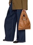 Figure View - Click To Enlarge - BEAUTIFUL PEOPLE - Large Market Shrink Leather Bag