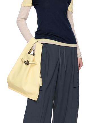 Figure View - Click To Enlarge - BEAUTIFUL PEOPLE - Large Market Shrink Leather Bag