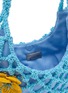 Detail View - Click To Enlarge - ROSANTICA - Nodi Codette Beaded Satin Hobo Bag