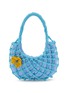ROSANTICA Nodi Codette Beaded Satin Hobo Bag