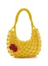 ROSANTICA Nodi Codette Beaded Satin Hobo Bag