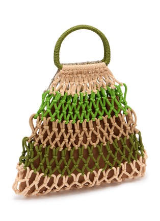 Detail View - Click To Enlarge - ROSANTICA - Cefalù XL Strass Net Hand Bag