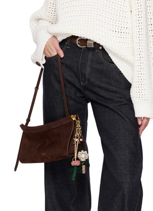 Figure View - Click To Enlarge - ROSANTICA - Rosa Crystal Bag Charm