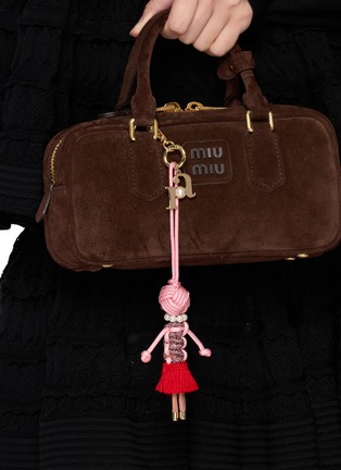 Front View - Click To Enlarge - ROSANTICA - Signorina Crystal Bag Charm