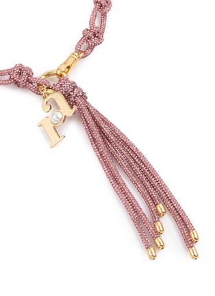Detail View - Click To Enlarge - ROSANTICA - Capri Bracelet Crystal Phone Strap