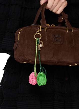 Front View - Click To Enlarge - ROSANTICA - Tulipano Signorina Crystal Bag Charm