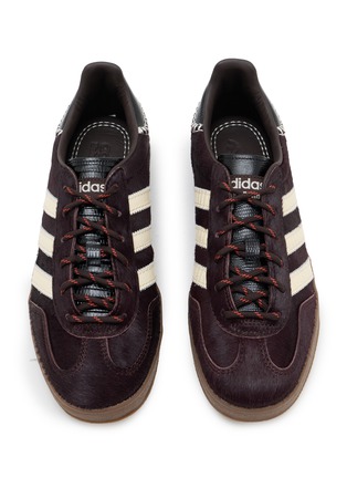 Detail View - Click To Enlarge - ADIDAS - X Wales Bonner Gazelle Pony Unisex Sneakers