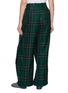 Back View - Click To Enlarge - JW ANDERSON - Plaid Fold Over Pants
