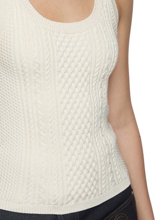  - JW ANDERSON - Cable Knit Tank Top
