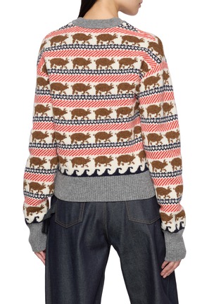 Back View - Click To Enlarge - JW ANDERSON - Pig Fair Isle Sweater