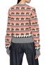 Back View - Click To Enlarge - JW ANDERSON - Pig Fair Isle Sweater