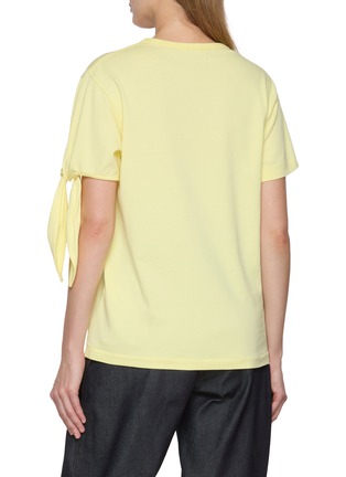 Back View - Click To Enlarge - JW ANDERSON - Sleeve Knot T-Shirt