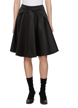 Main View - Click To Enlarge - JW ANDERSON - Tipped Hem Knee Length Skirt