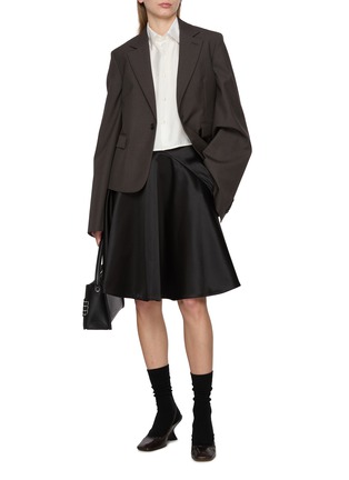 Figure View - Click To Enlarge - JW ANDERSON - Tipped Hem Knee Length Skirt