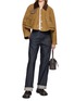 Figure View - Click To Enlarge - JW ANDERSON - Barn Cropped Cotton Jacket