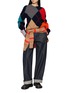Figure View - Click To Enlarge - JW ANDERSON - X Pringle Argyle Wool Knit Sweater